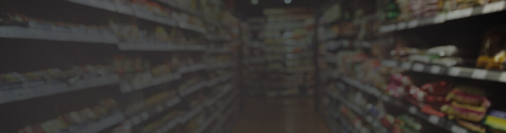 Rayon d'un supermarché