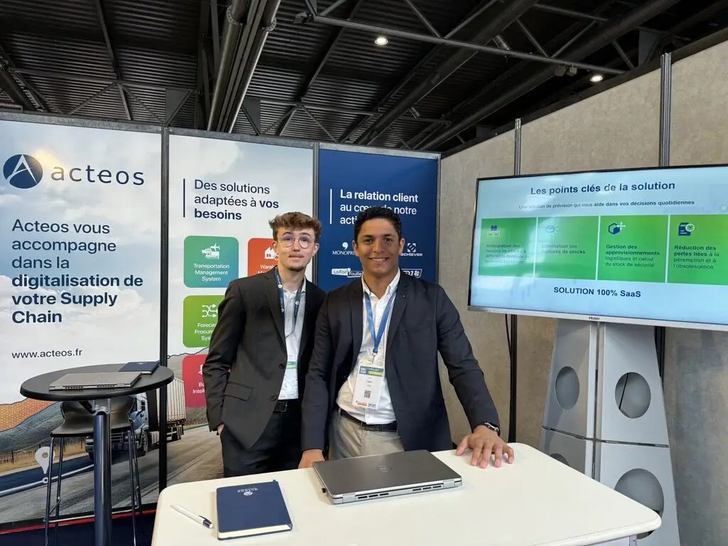 Isac Harafa & Robin Becker étaient présents pour vous rencontrer et échanger sur vos projets